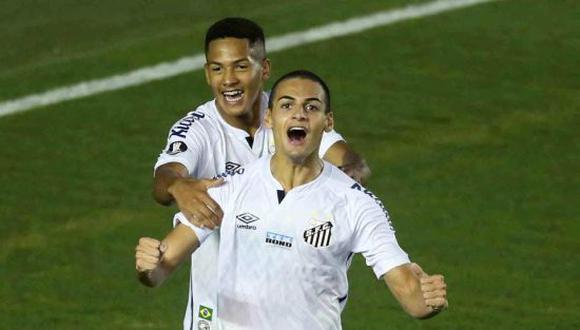 Kaiky y Angelo vienen destacando en el Santos FC del Brasileirao. (Foto: Getty)