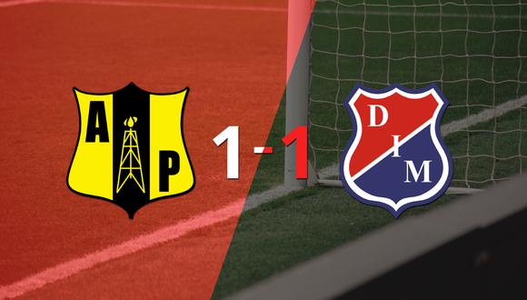 Alianza Petrolera e Independiente Medellín se repartieron los puntos en un 1 a 1