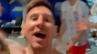 Messi, como nunca lo viste: canta en vestuario de Argentina en inédito registro de la celebración [VIDEO]