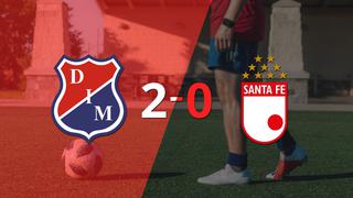 Sólido triunfo de Independiente Medellín por 2-0 frente a Santa Fe