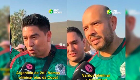Los simpatizantes mexicanos se muestran confiadas que obtendrán un triunfo ante Argentina, en la próxima fecha del grupo C de Qatar 2022.| Foto: @giraltpablo