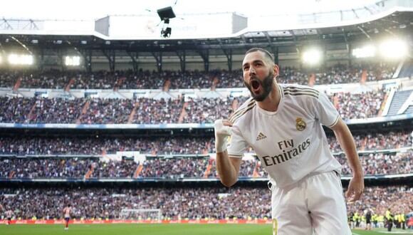Karim Benzema lleva más de diez años en el Real Madrid. (AFP)