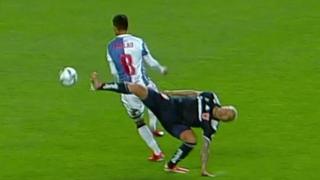 ¡Qué dolor! Nahuel Luján cae mal y sufre terrible lesión en el U. de Chile vs. Antofagasta [VIDEO]