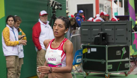 Mary Luz Andía se encuentra en el puesto 54 del ranking mundial de marcha atlética de 20 km. (Foto: IPD)