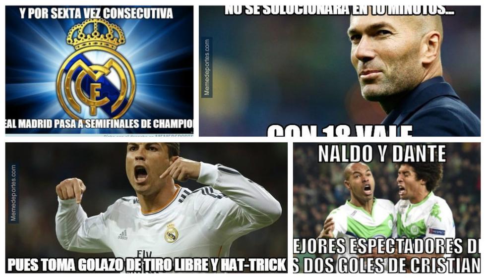 Real Madrid vs. Wolfsburgo: mira los mejores memes de la victoria merengue (Meme deportes).