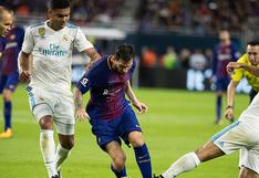 Barcelona vs Real Madrid: fecha, hora y canal del partido de ida por la Supercopa de España