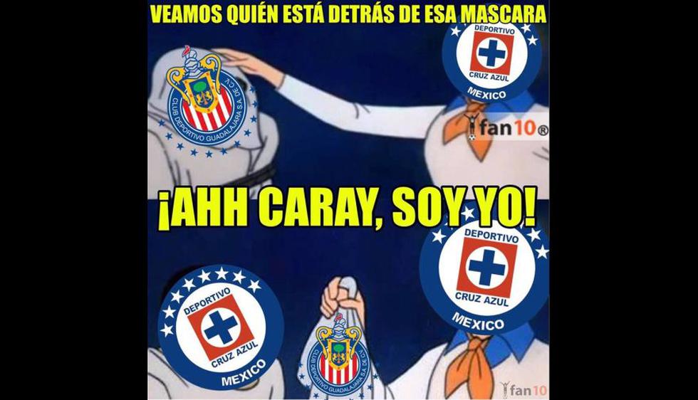 Los mejores memes de la victoria de Cruz Azul ante Chivas por Clausura de Liga MX. (Difusión)