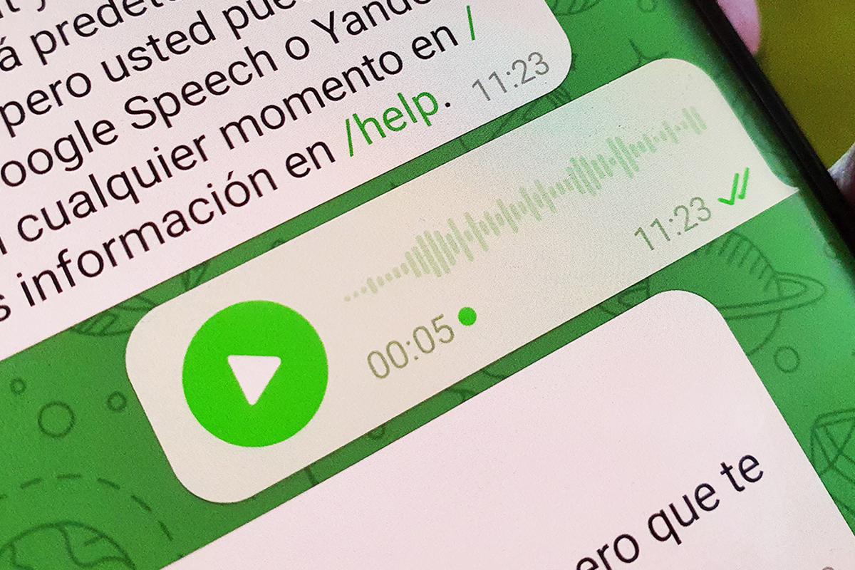 Telegram | Cómo convertir un mensaje de voz a texto | WhatsApp |  Aplicaciones | Apps | Smartphone | Celulares | Truco | Tutorial | Viral |  Estados Unidos | España | México | NNDA | NNNI | DEPOR-PLAY | DEPOR