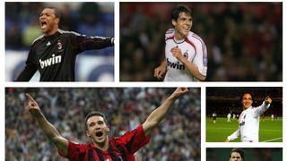 Las 20 estrellas que Berlusconi fichó para el AC Milan