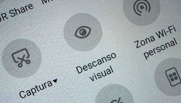 ¿Te has preguntado para qué sirve el botón de "descanso visual" en tu celular Android? (Foto: Depor - Rommel Yupanqui)