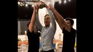 Perú al Mundial Rusia 2018: Renato Tapia recibió el año levantando el trofeo de la Copa del Mundo [VIDEO]