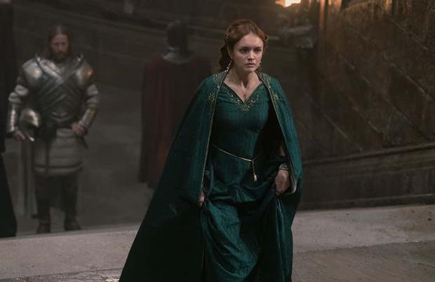 La reina Alicent Hightower es la segunda esposa del rey Viserys I Targaryen en “House of the Dragon” (Foto: HBO)