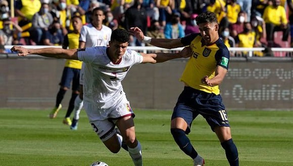 Ecuador vs. Venezuela por la fecha 13 de las Eliminatorias Qatar 2022. (Foto: Getty Images)