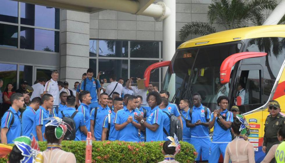 Perú vs. Colombia: así fue la despedida de los cafeteros antes de partir a Lima [FOTOS]