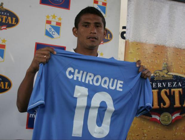 William Chiroque llegó a Sporting Cristal en el 2005 y usó la número 10. (Foto: USI)