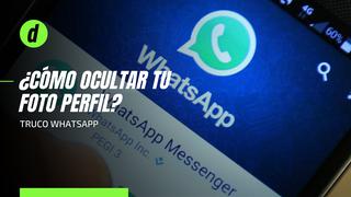 Whatsapp: Te mostramos cómo oculta tu foto de perfil y conexión a una sola persona