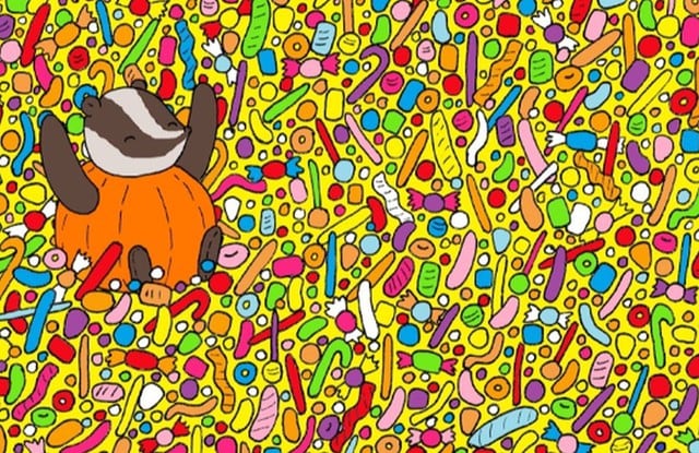 Halla la varita mágica escondida entre los dulces del osito que es viral en redes sociales (Foto: Facebook)
