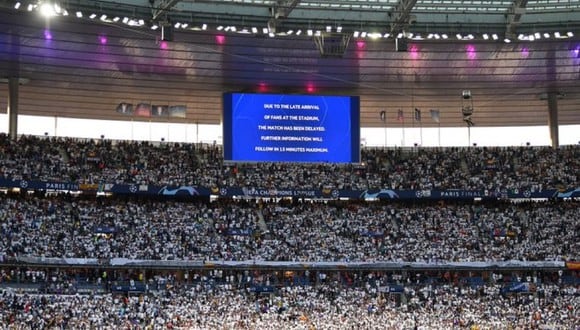 La final de la Champions League se retrasó 15 minutos. (Foto: Agencias)