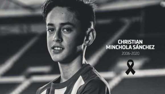 Christian Minchola (Foto: Atlético de Madrid)