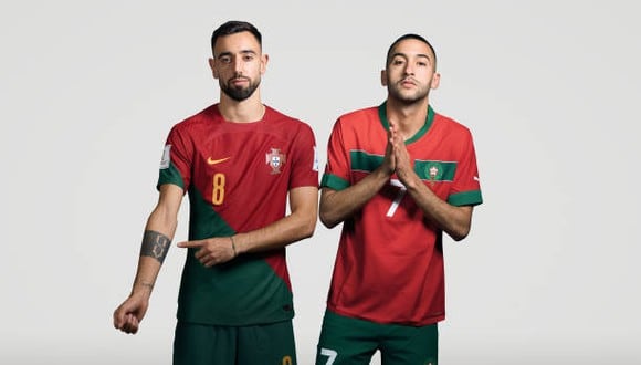 Portugal vs. Marruecos por el Mundial Qatar 2022. (Getty Images)