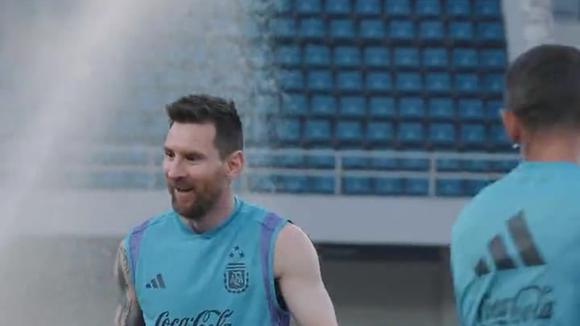 Entrenamiento de Argentina con Messi en China previo partido ante Australia | Video: selección argentina