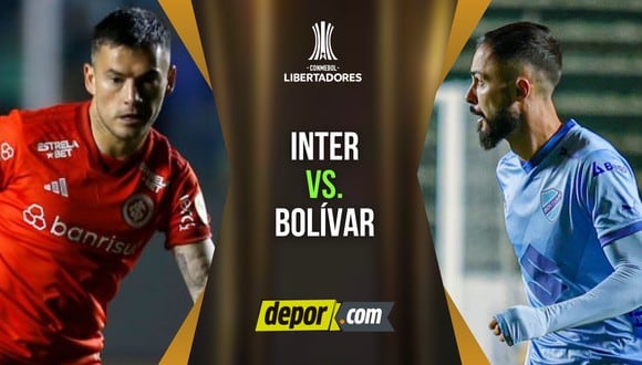 Inter y Bolívar juegan por los cuartos de final de la Copa Libertadores 2023. (Diseño: Depor)