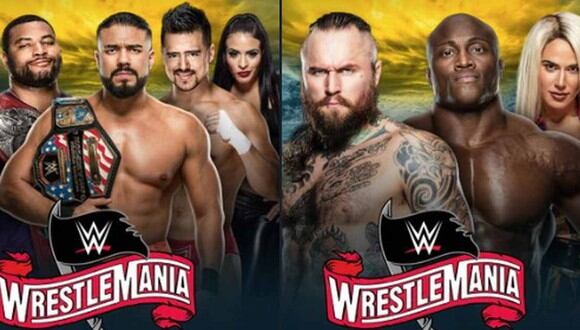 WWE confirmó dos combates más para WrestleMania 36. (Foto: @WWE)