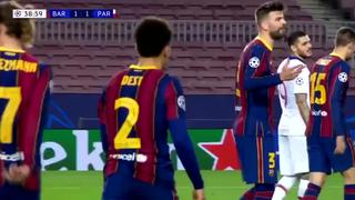 “Me cag%# en la pu!#”: la furia de Piqué y su pelea con Griezmann en el Barcelona vs. PSG [VIDEO]