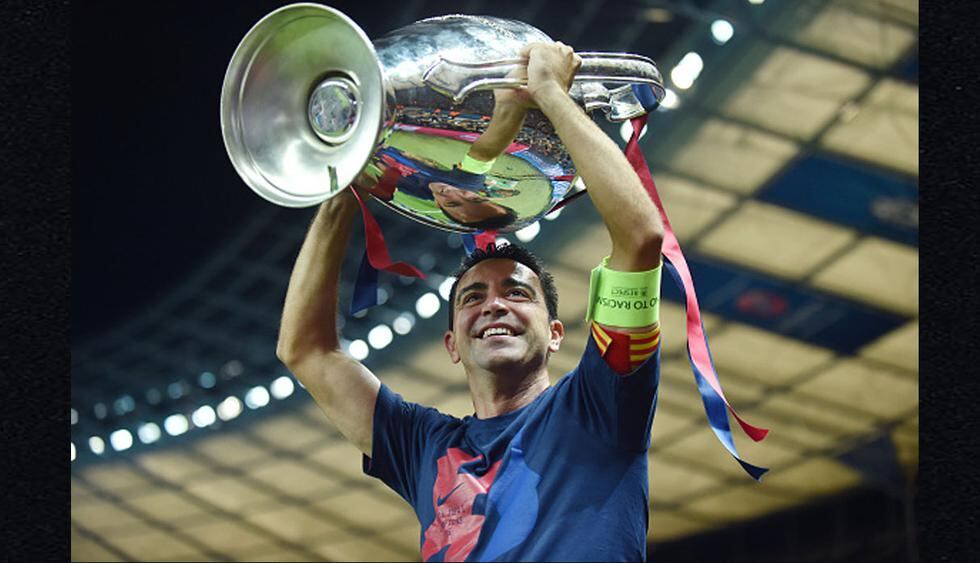 Xavi tiene 37 años y está cerca del adiós. (Getty)