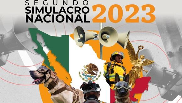 El Segundo Simulacro Nacional de 2023 en México: revisa a qué hora comienza y dónde sonarán las alerta sísmicas. (Foto: @CNPC_MX).