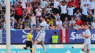 Cinco goles de Lionel Messi: Argentina aplastó 5-0 a Estonia en amistoso internacional