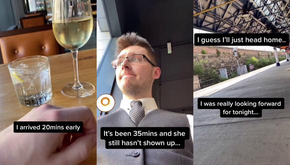 Un hombre narró en un video viral cómo lo plantaron de la peor forma en su primera cita en dos años. | Crédito: @craig.moffat / TikTok
