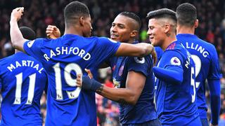 Con los 'Diablos Azules': Manchester United ganó 3-1 a Middlesbrough por la Premier League