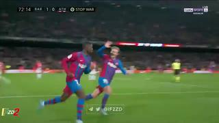 Se acabaron las pifias: golazo de Dembélé para el 2-0 del Barcelona vs Athletic [VIDEO]
