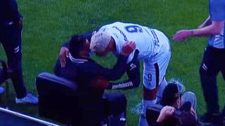 Preocupación en Gimnasia: jugador que le dio un beso a Diego Maradona tiene coronavirus