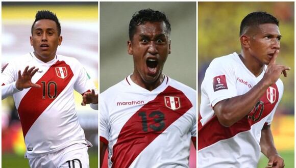 Cueva, Tapia y Flores son algunos de los jugadores que muestran un nivel superlativo cada vez que se ponen la camiseta de Perú. (Fotos: Agencias)