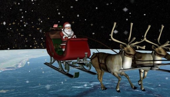 Sigue EN VIVO el recorrido de Papa Noel esta Navidad. (Foto: Difusión)