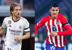 A qué hora juega Real Madrid vs. Atlético y en qué canales ver el derbi | LaLiga