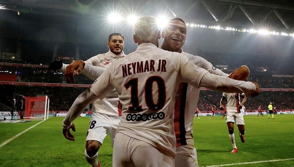 Neymar y Mbappé juegan en el PSG desde el verano de 2017. (Getty)