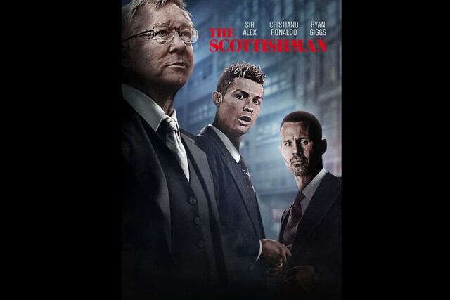 Ferguson, Cristiano y Giggs en 'The Irishman'.