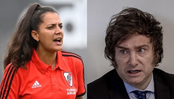 Daniela Díaz es la actual entrenador del equipo femenino de River Plate. (Foto: Composición)