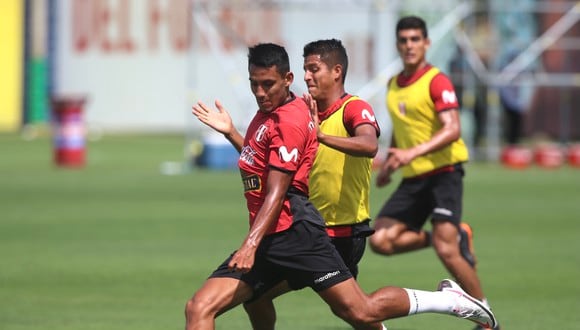 Alex Valera marcó triplete en el choque de práctica que tuvo la Selección Peruana contra la Sub-20. (Foto: FPF)