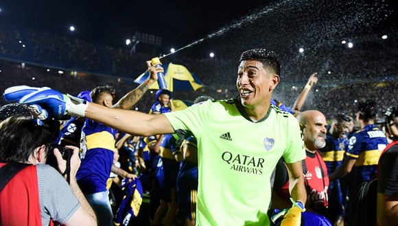 Esteban Andrada juega como portero en Boca Juniors desde 2018 (Foto: Getty Images)