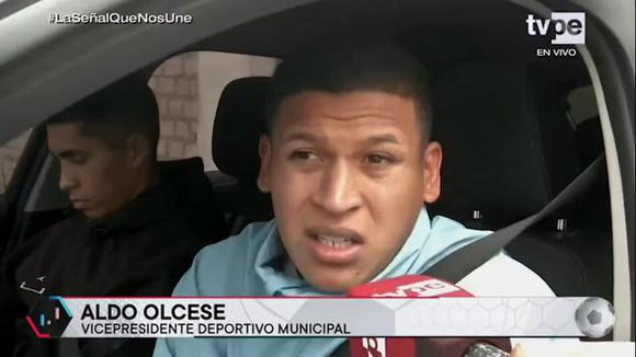 Fernando Pacheco arremetió contra Aldo Olcese (Video: TV Perú)