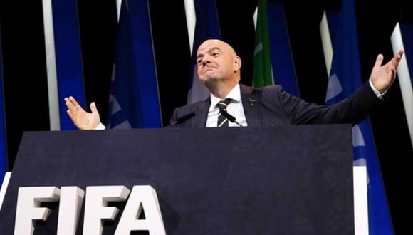 Gianni Infantino se desempeña como presidente de la FIFA desde el 26 de febrero de 2016 (Foto: Agencias)