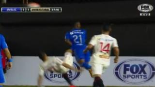 Universitario: penal infantil de Braynner García permitió segundo gol de Emelec