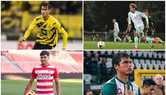 Futbolistas que fueron fichados después del Sudamericano Perú Sub 17 2019. (Foto: Agencias)