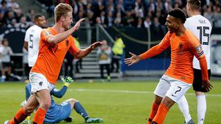 ¡Partidazo! Holanda venció 4-2 a Alemania en Hamburgo por fecha 5 de Eliminatorias Eurocopa 2020
