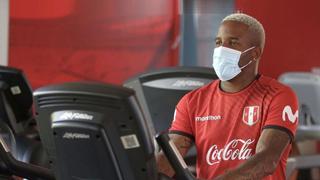 Está de regreso: Jefferson Farfán retornó a los trabajos de la Selección Peruana