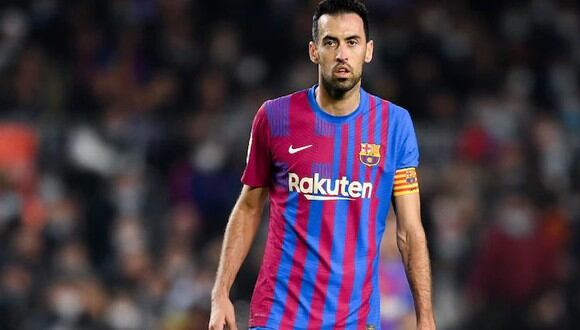 Sergio Busquets tiene contrato con el FC Barcelona hasta junio de 2023. (Foto: AP)